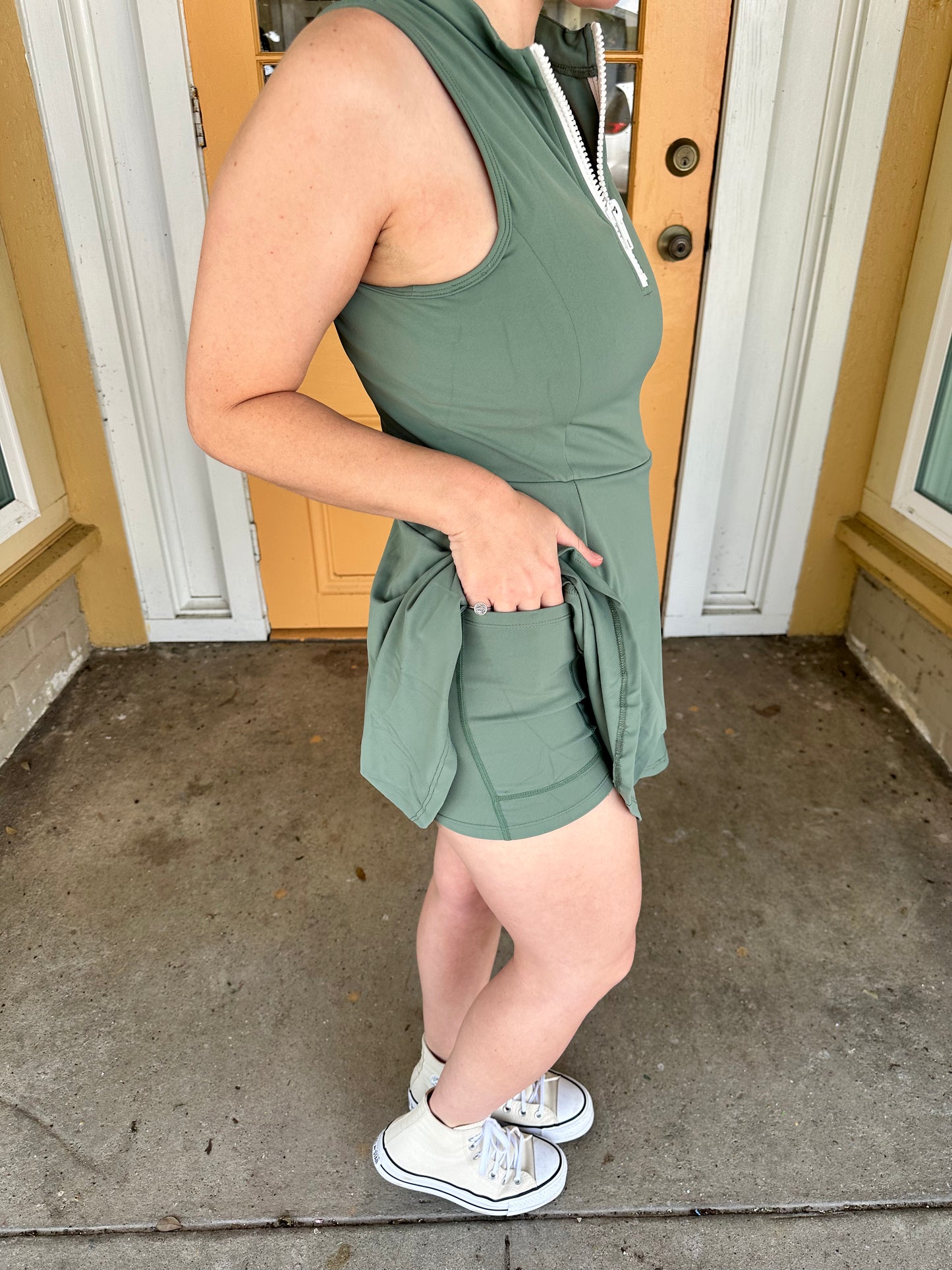 Zip Tennis Dress