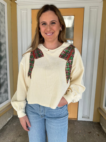 Christmas Bow Sweater