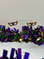 Mardi Gras Mask Studs