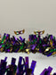 Mardi Gras Mask Studs