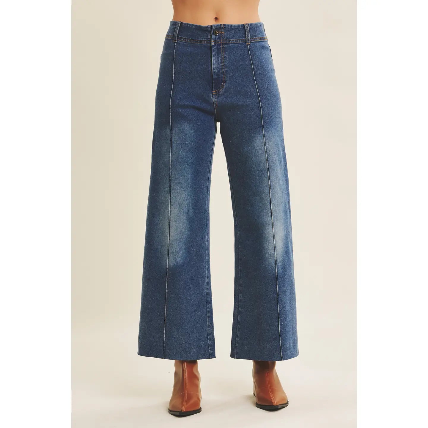 Pintuck Jeans