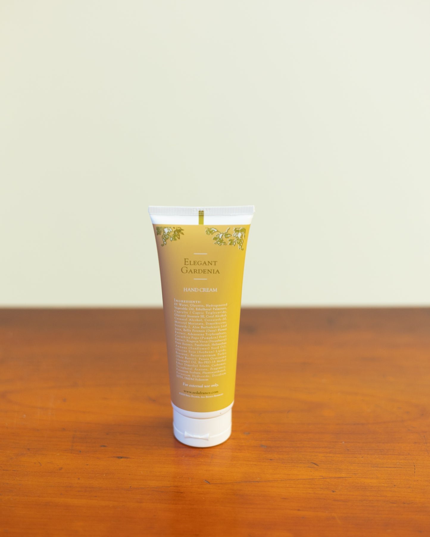 Elegant Gardenia Classic Toile Hand Cream