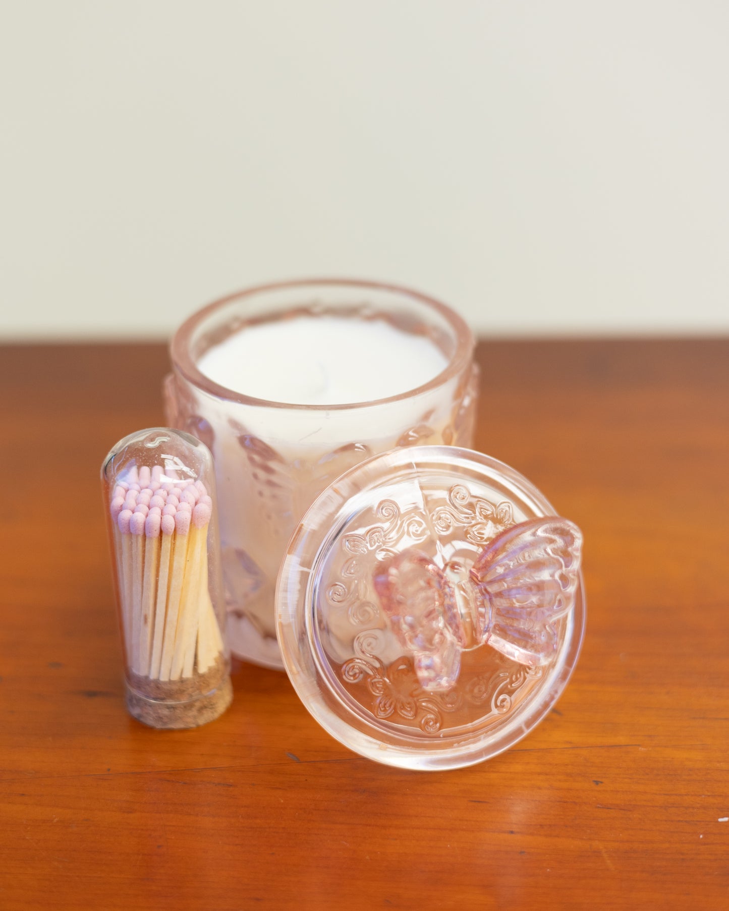 Butterfly Glass Candle