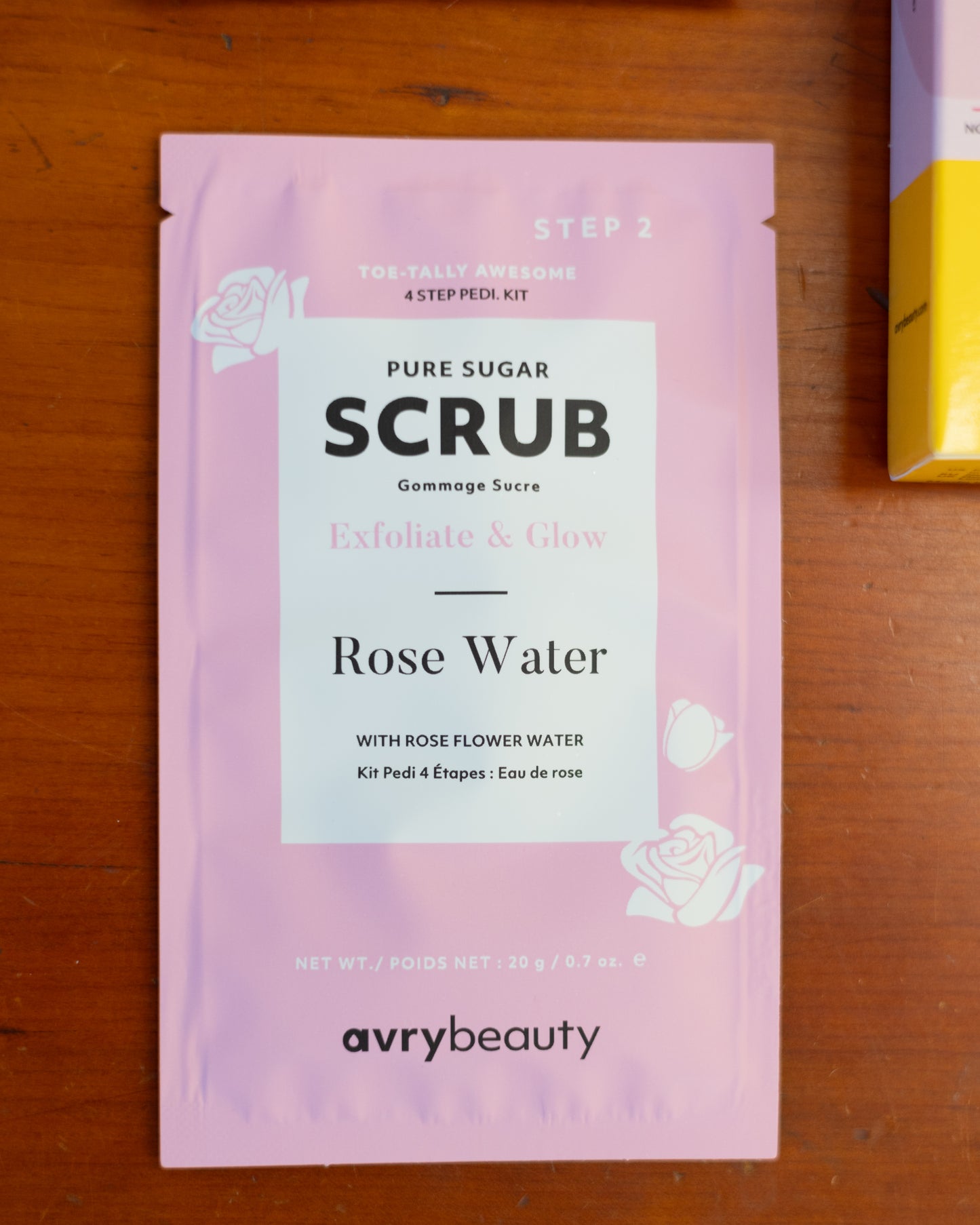 4 Step Pedi Kit - Rose Water