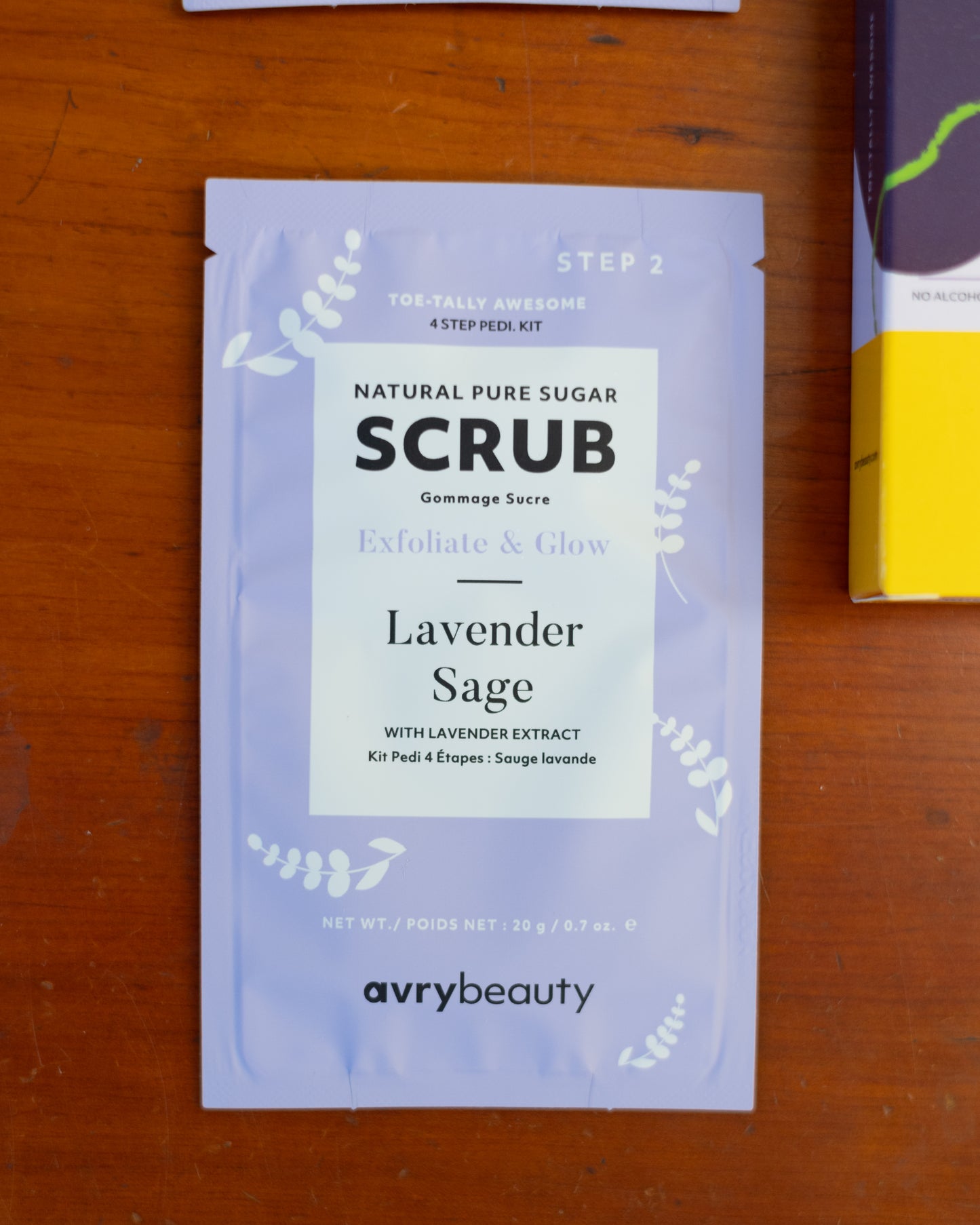 4 Step Pedi Kit - Lavender Sage