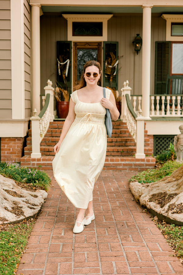 Yellow Midi Dress