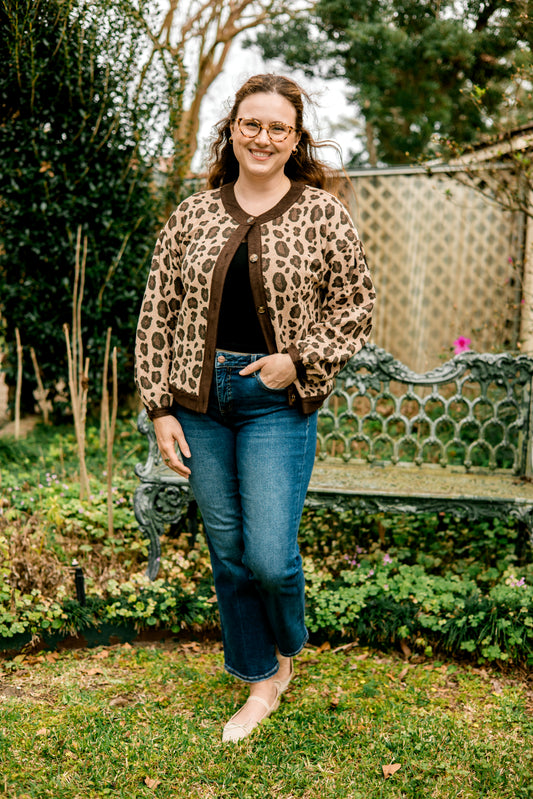 Cheetah Cardigan
