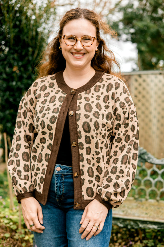 Cheetah Cardigan