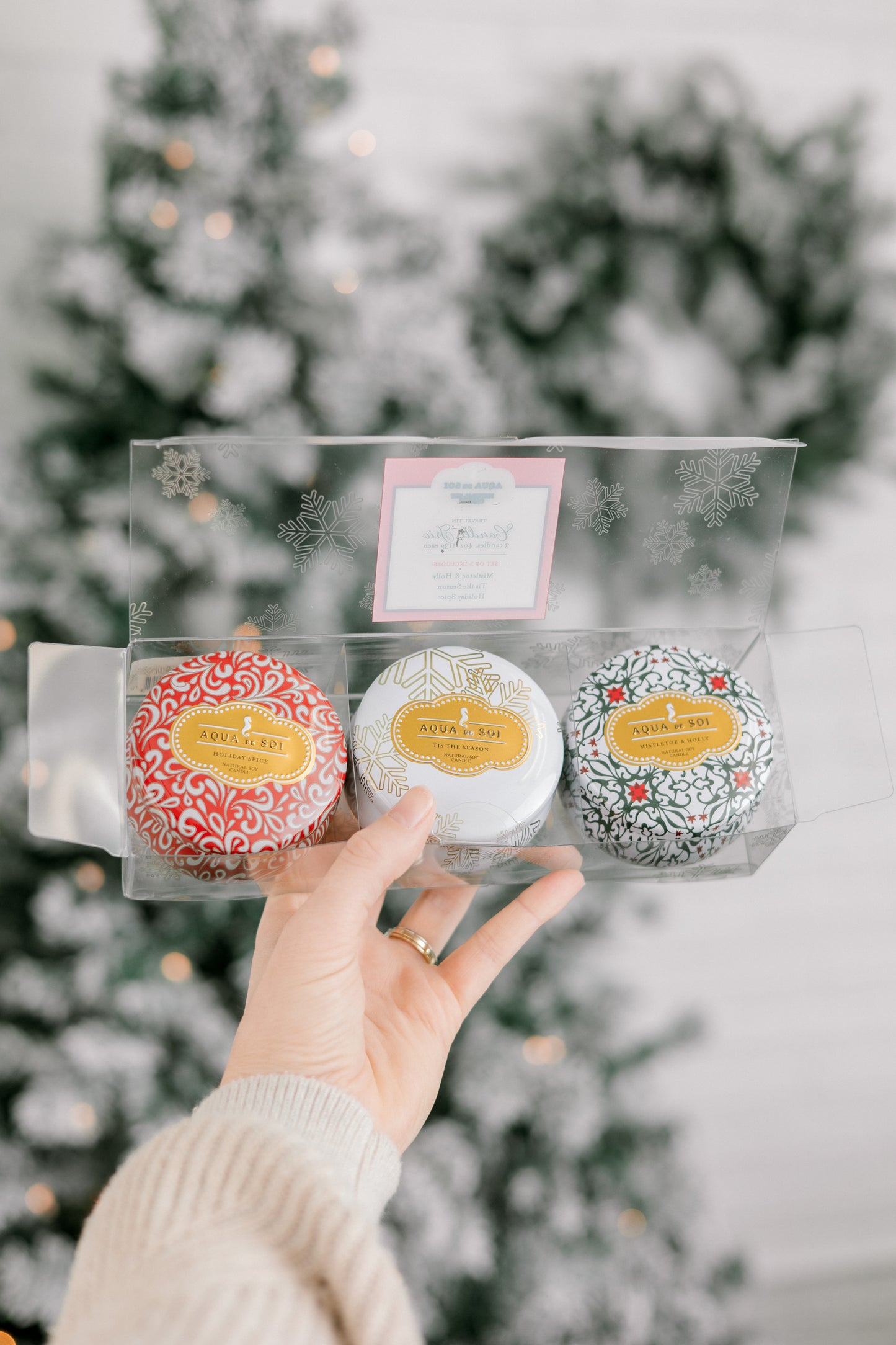 Holiday Trio Candle Set