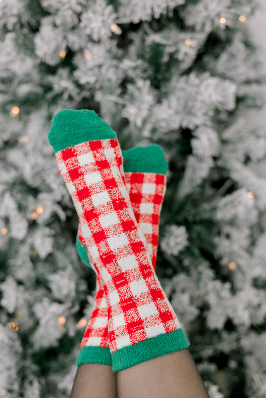 Christmas Fluffy Socks