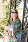 Mardi Gras cat eye sunglasses