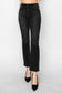 High Rise- Crop Black Jean