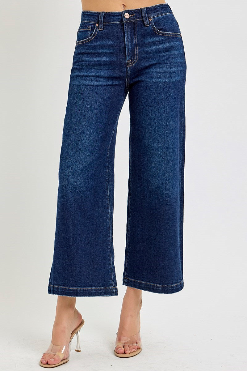 Crop High Rise Jeans