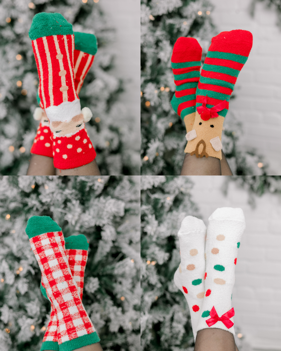 Christmas Fluffy Socks