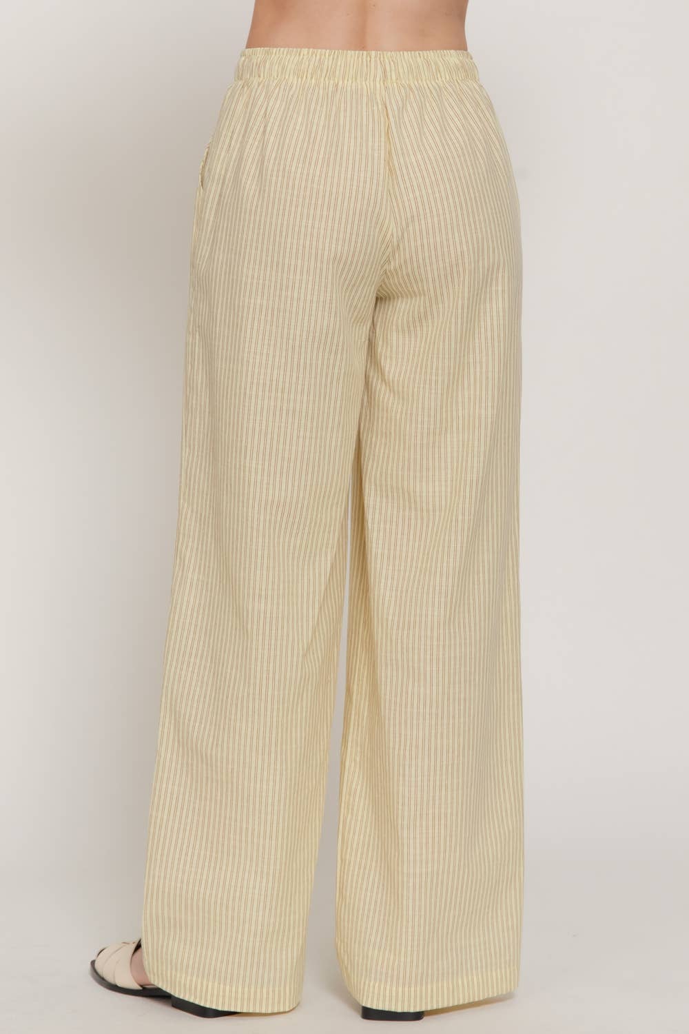 Stripe Gauze Pants