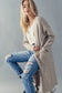 Fuzzy Knit Cardigan
