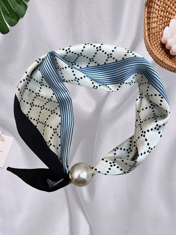 Diamond Magnetic Scarf Necklace