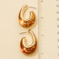 Oval Hoop Earrings