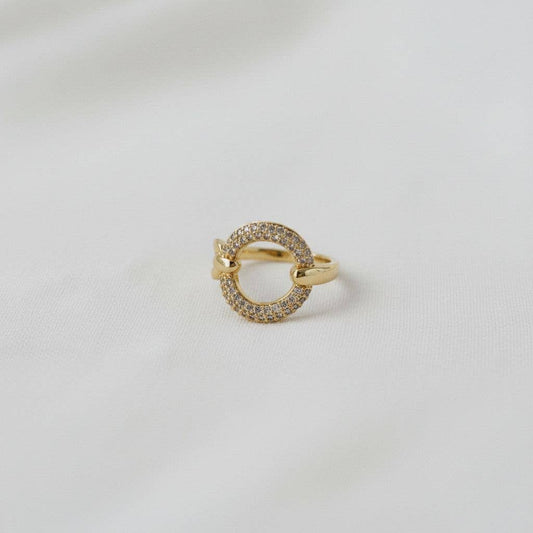 Artistic Geometric Ring