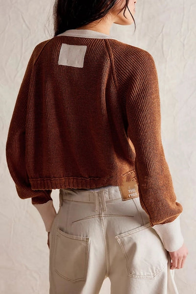 Contrast Cardigan