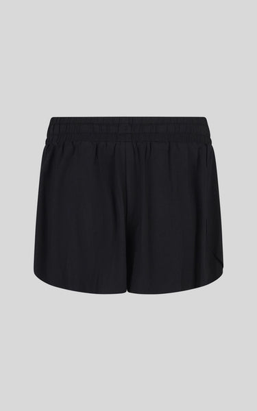 Girls Woven Running Shorts with Inner Short