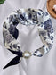 Floral Magnetic Scarf Necklace