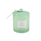 Green Hobnail Candle – Eucalyptus Mint