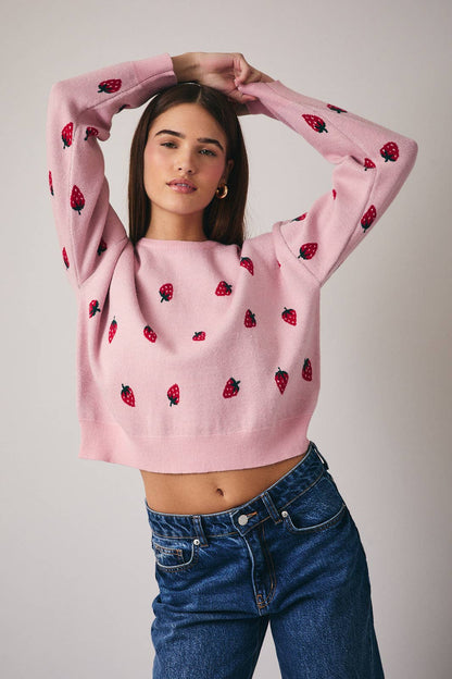Strawberry Sweatshirt