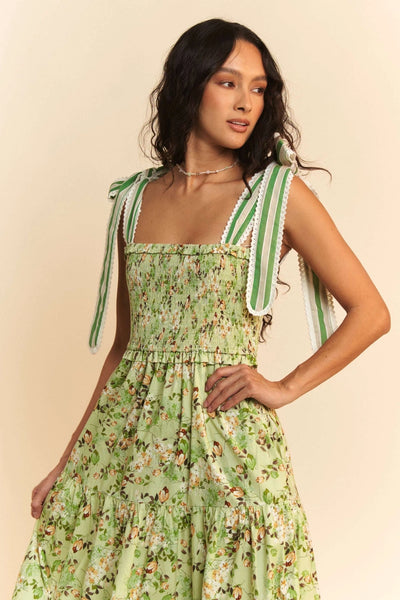 Garden Floral Maxi Dress