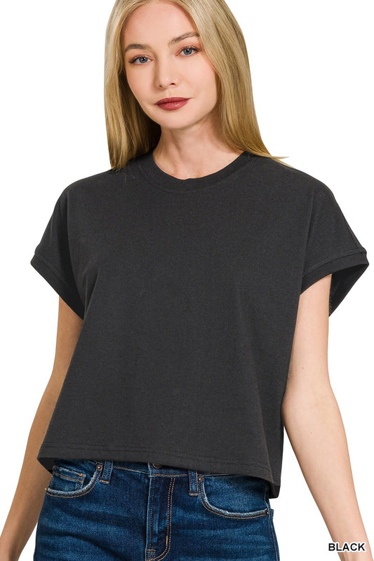 Relaxed Crop Tee