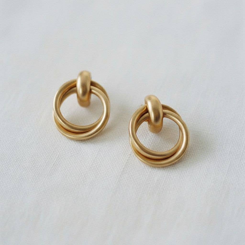 Knot Stud Earrings
