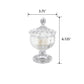 Hobnail Glass Candle