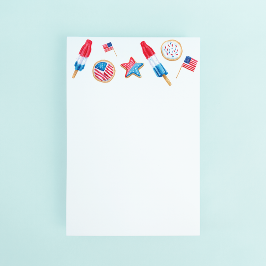 4th of July Notepad
