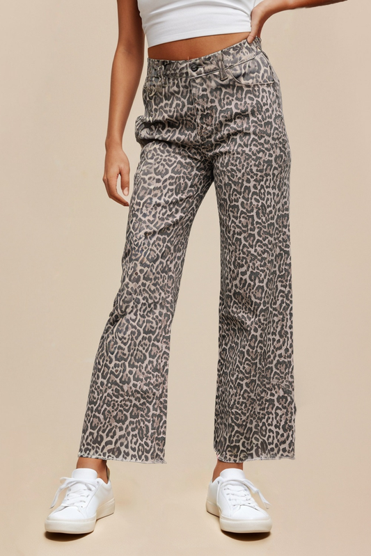 Leopard Jeans