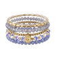 Pagoda Garden Bracelet Blue