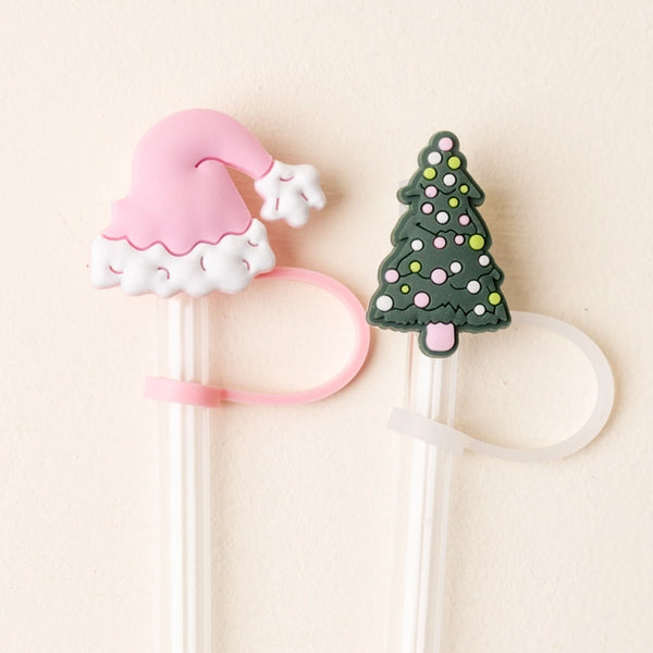 Santa Baby Straw Toppers