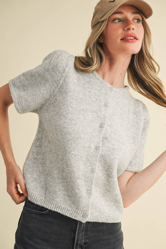 Short Sleeve Cardigan