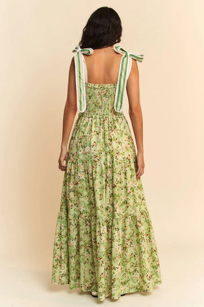 Garden Floral Maxi Dress