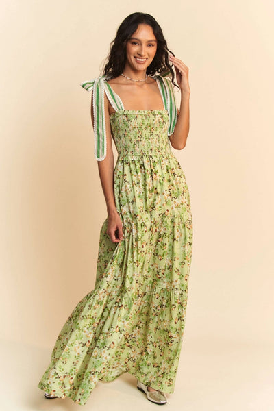 Garden Floral Maxi Dress