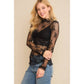 Black Lace Top