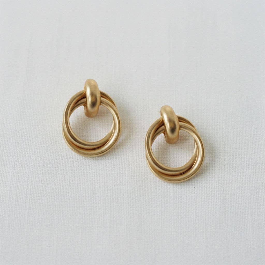 Knot Stud Earrings