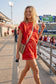 Red Scuba Lounge Shorts