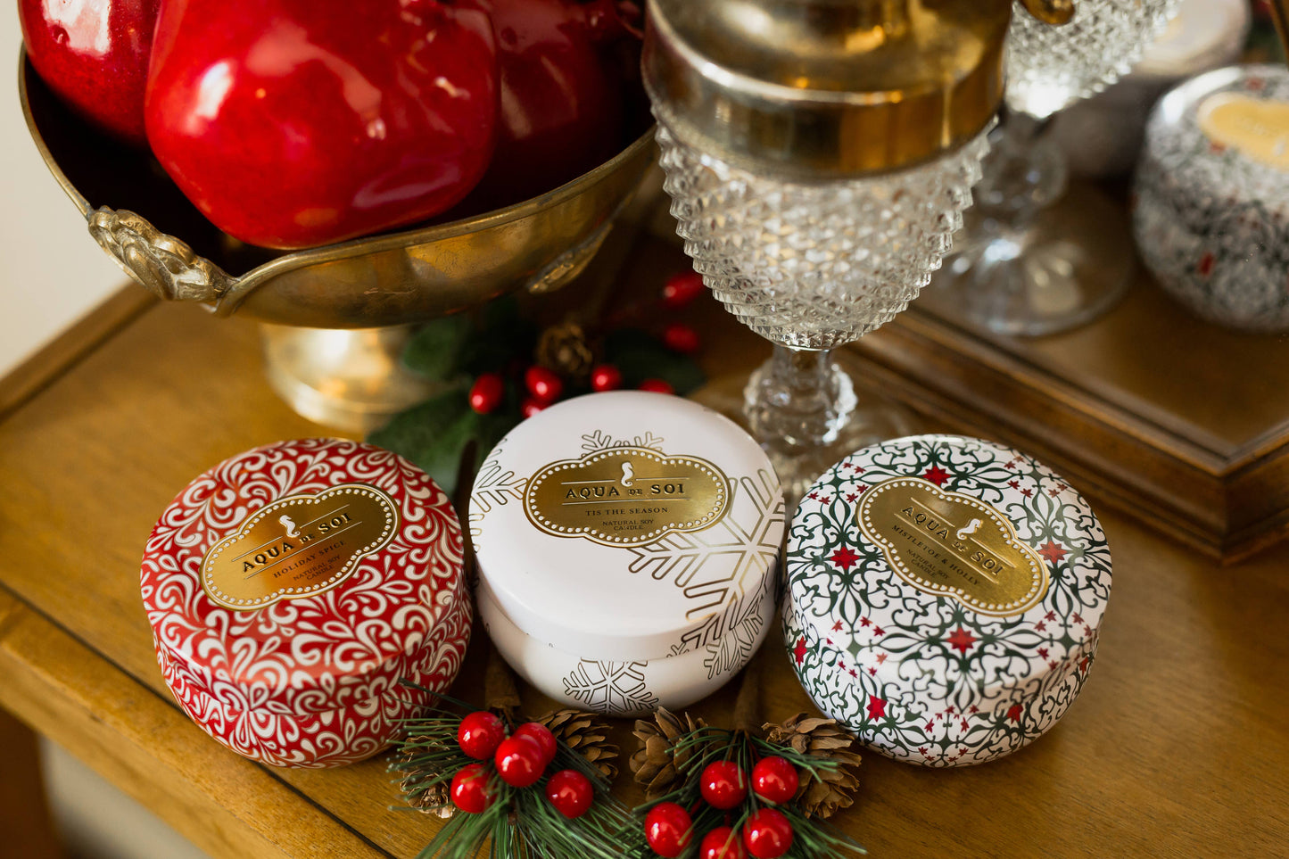 Holiday Trio Candle Set