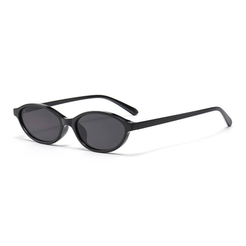 Minimalist Oval Sunglasses