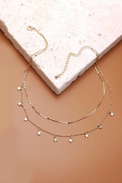 Star Drop Necklace