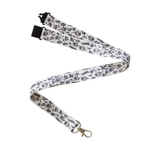 Pressed Floral Breakaway Lanyard