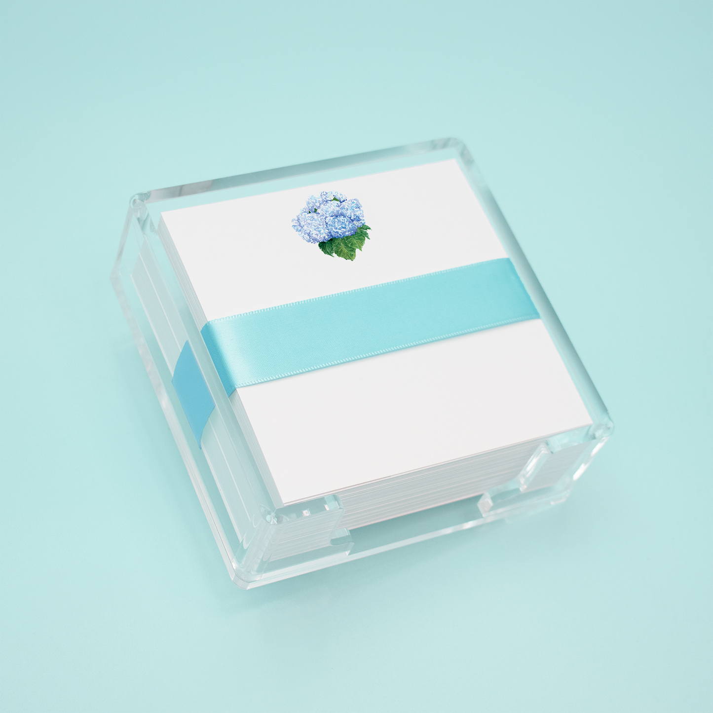 Hydrangea Bundle Square Desk Set