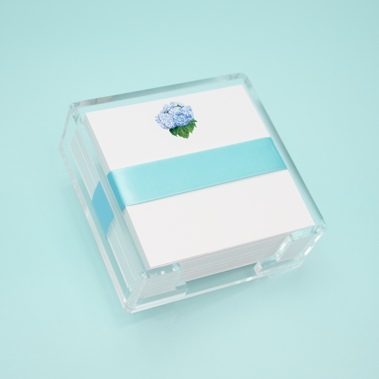 Hydrangea Bundle Square Desk Set