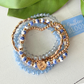 Pagoda Garden Bracelet Blue