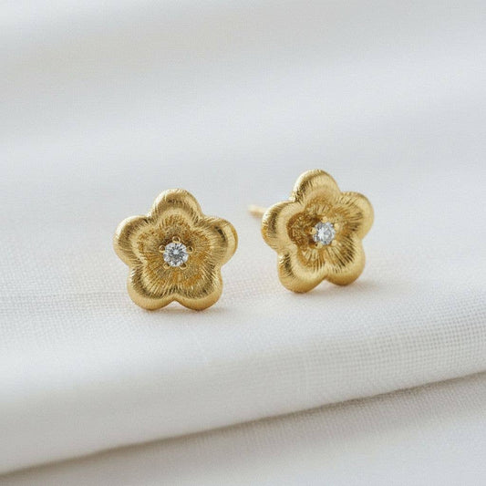 Flower Stud Earrings